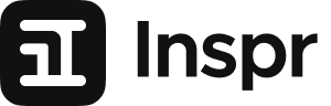 inspr colored logo with text